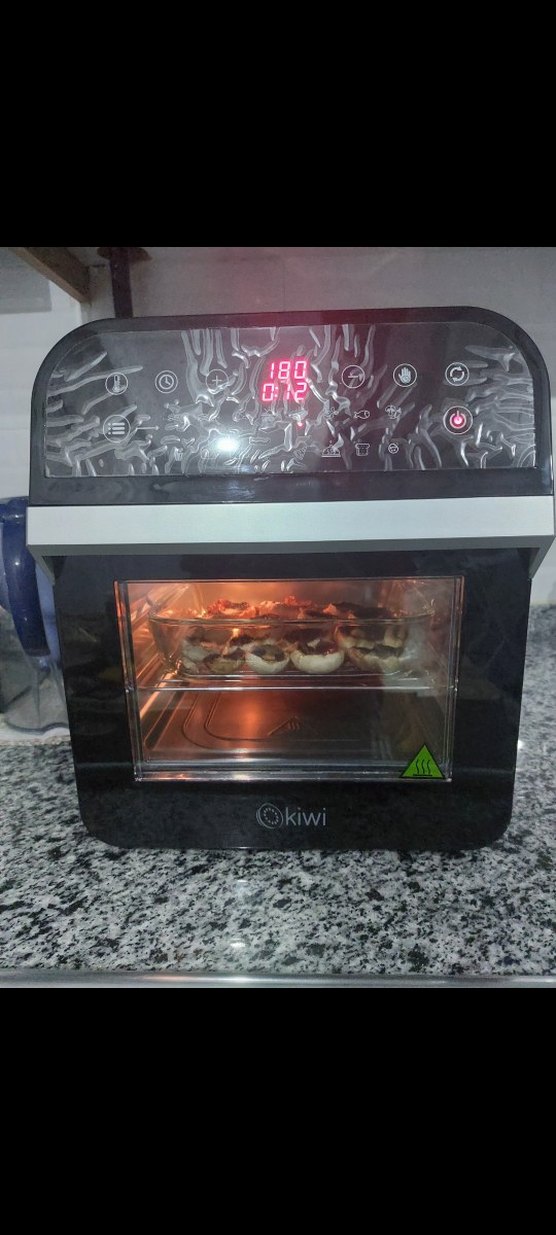 Siyah Kiwi Elektrikli Fırın ve Izgara - Görsel 4