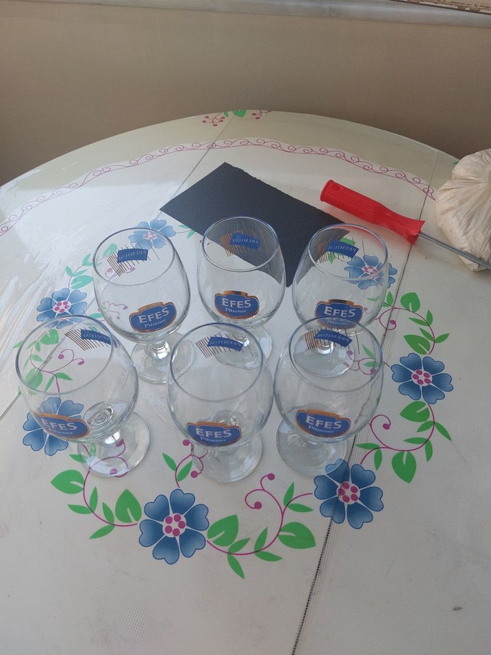 Efes Bira Bardakları Seti 6'lı - Görsel 4