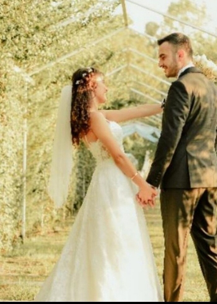 34/36 BEDEN GÜPÜRLÜ GELİNLİK - Görsel 4