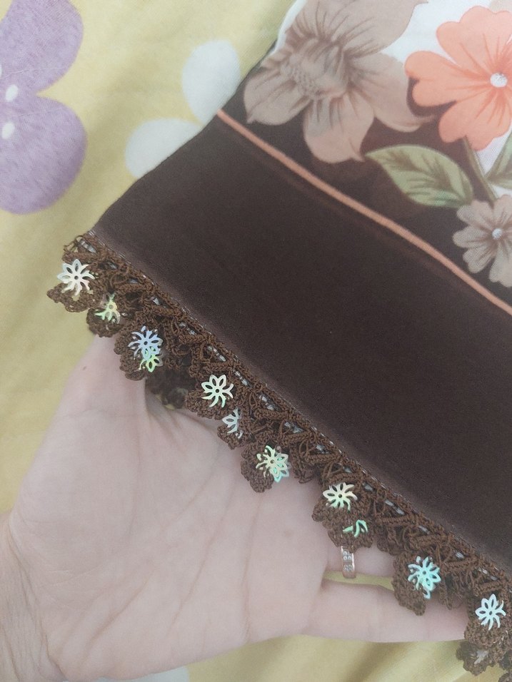 TIĞ OYALI EL MEGI SIFIR TÜLBENT - Görsel 3