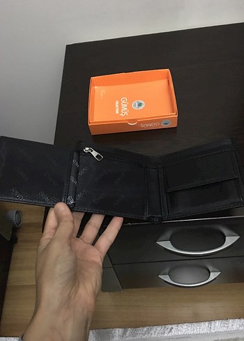 Erkek Siyah Minimalist Cüzdan - Görsel 3