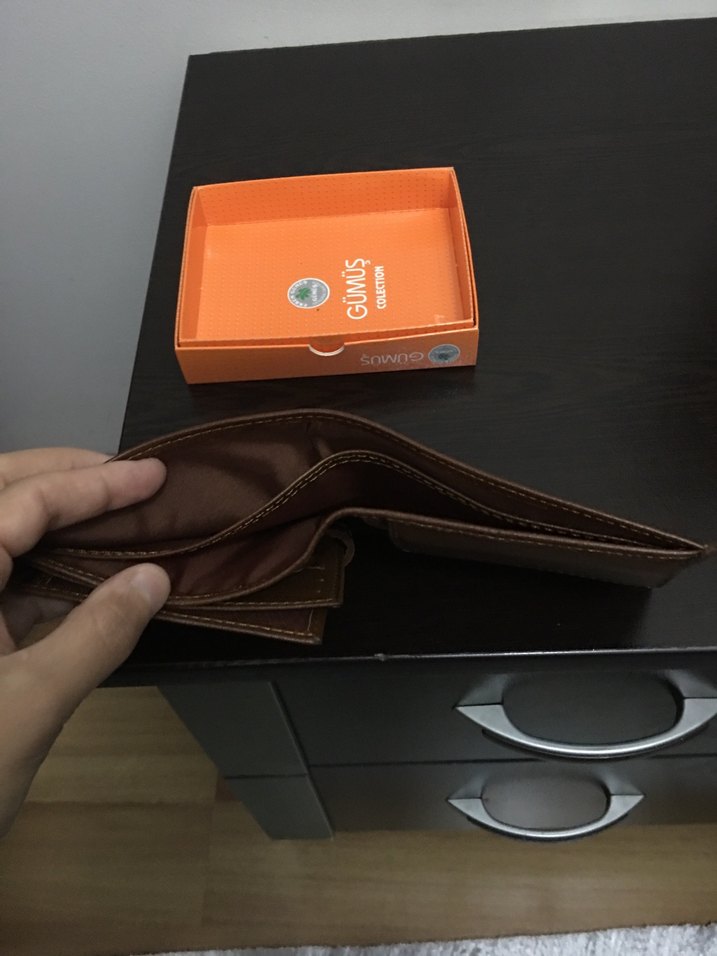 Kahverengi Erkek Cüzdanı - Görsel 5