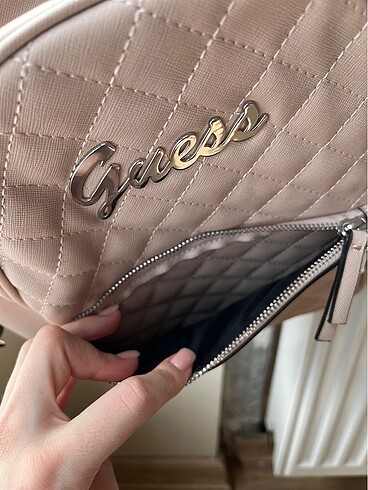 Guess GUESS pudra rengi sırt çantası
