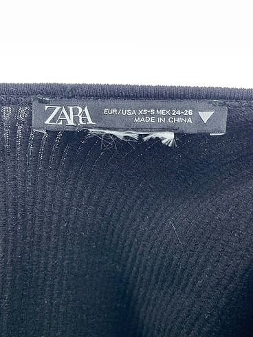 xs Beden siyah Renk Zara Bluz %70 İndirimli.