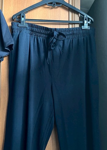 Erkek lacivert Kısa Kollu Rahat Pijama Takımı - Görsel 3