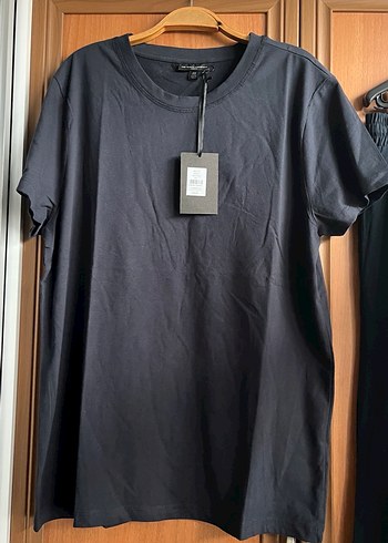 Erkek lacivert Kısa Kollu Rahat Pijama Takımı - Görsel 2