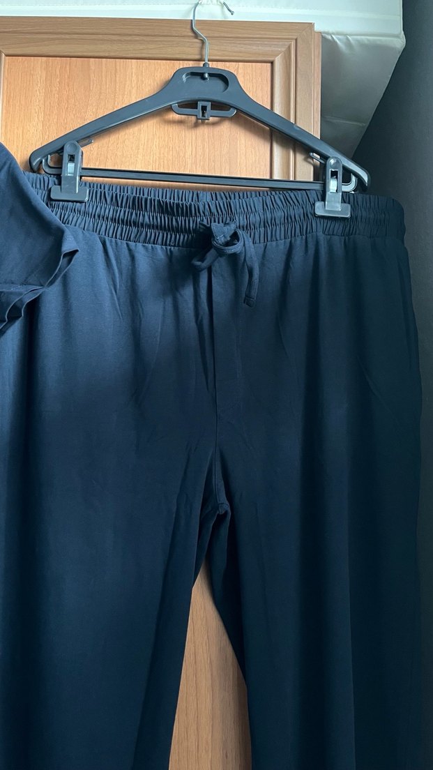 Lacivert Erkek Oversize Pijama Takımı - Görsel 3