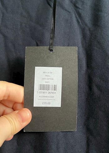 Lacivert erkek pijama üstü - Görsel 3