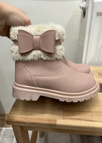 LCW STEPS Kız Bebek Süet Görünümlü Bot - Görsel 3