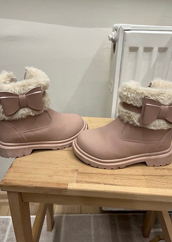 LCW STEPS Kız Bebek Süet Görünümlü Bot - Görsel 5