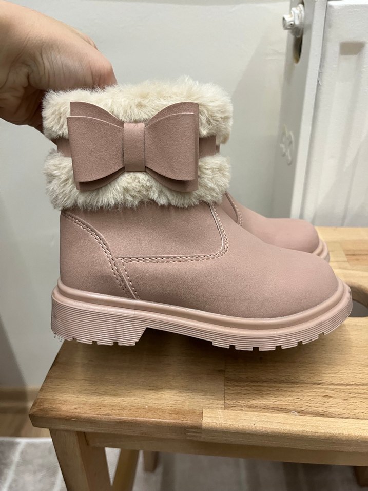 LCW STEPS Kız Bebek Süet Görünümlü Bot - Görsel 3