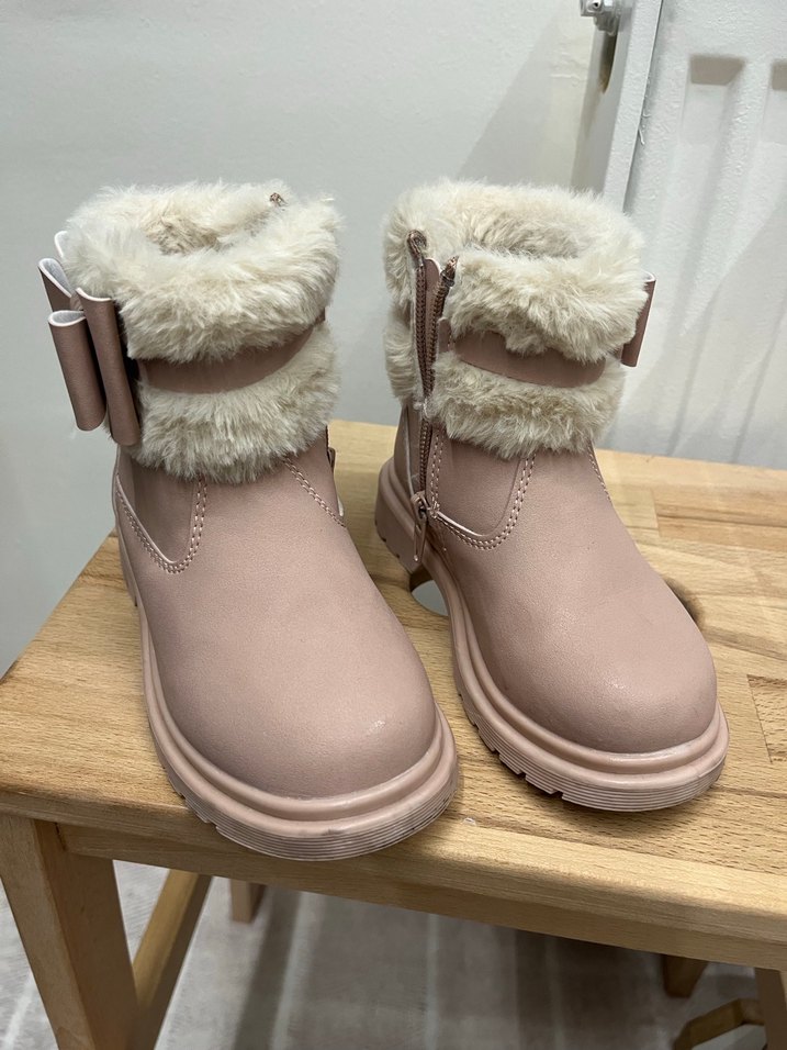 LCW STEPS Kız Bebek Süet Görünümlü Bot - Görsel 2