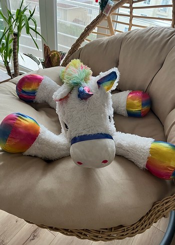 Dev boy Peluş Unicorn Oyuncak - Görsel 3