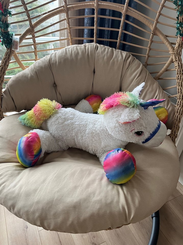 Dev boy Peluş Unicorn Oyuncak - Görsel 2
