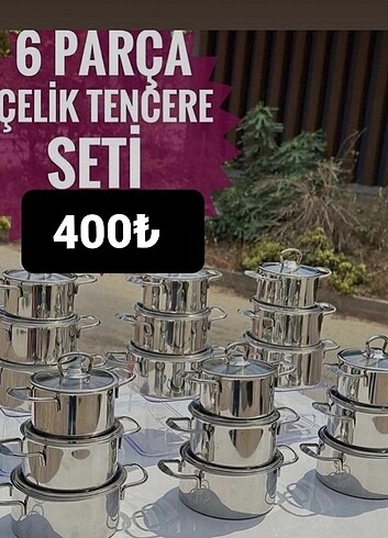Çelik tencere