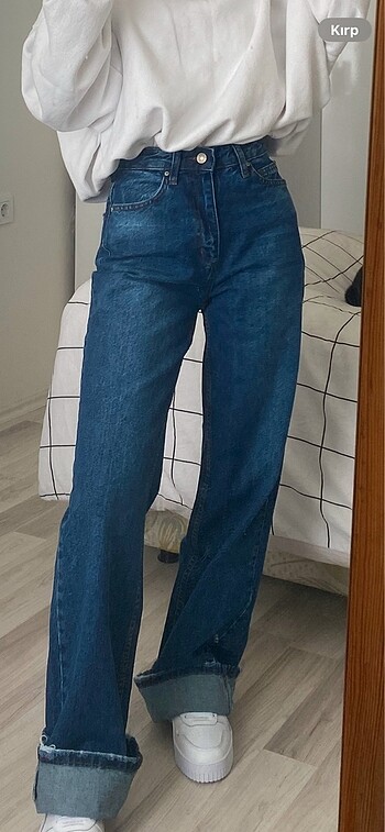 Wide leg jean