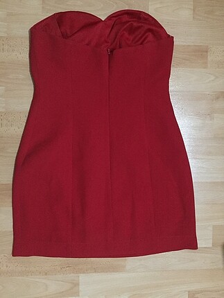 Diğer Straplez mini elbise