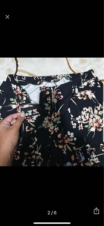 Quzu Desenli pantalon