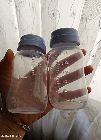 Wee baby 2 li Süt saklama kabı 