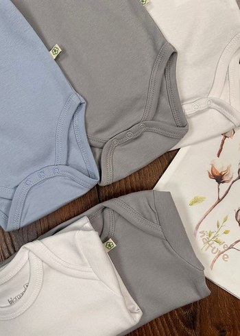 Çanta Hediyeli  Bebek Erkek Kısa Kollu Pamuklu Body Seti - Görsel 2