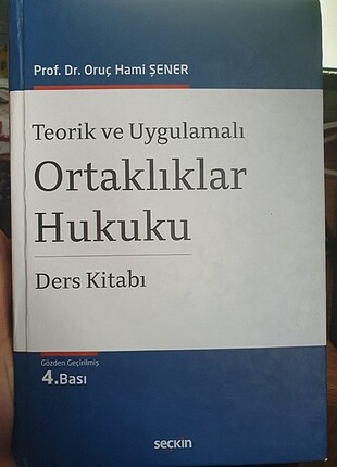 Teorik ve uygulamalı ortaklıklar hukuku Oruç Hami Şener