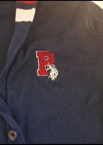 11-12 Yaş Beden U.S POLO ASSN ERKEK ÇOCUK TRİKO HIRKA