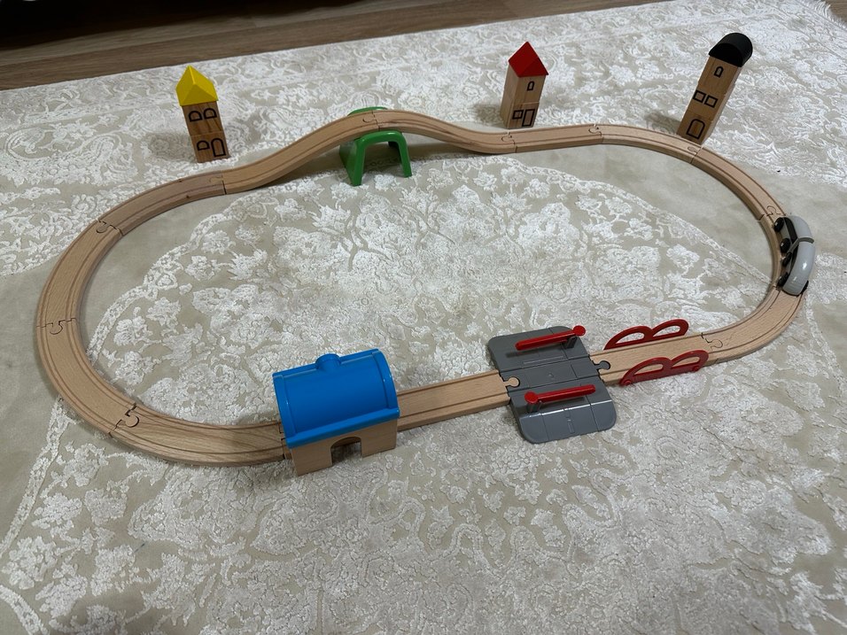 IKEA Ahşap Tren Seti - Görsel 3