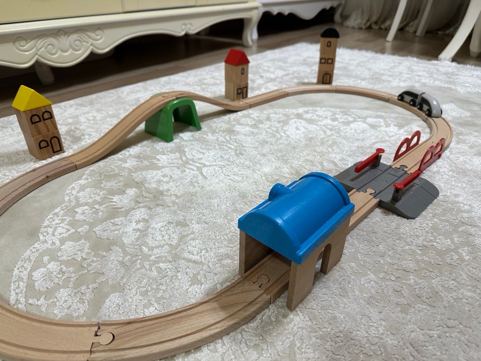 IKEA Ahşap Tren Seti - Görsel 5