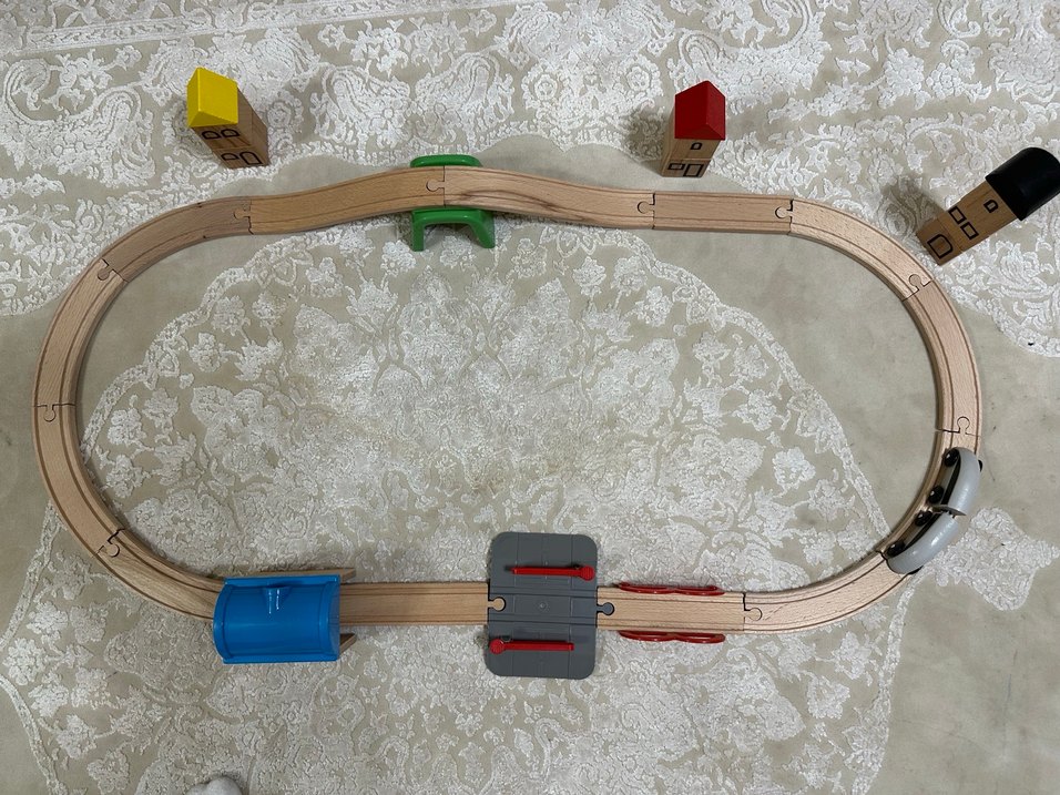 IKEA Ahşap Tren Seti - Görsel 4