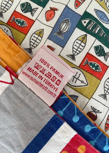 Renkli Fil Desenli Bebek Nevresim Takımı - Görsel 6