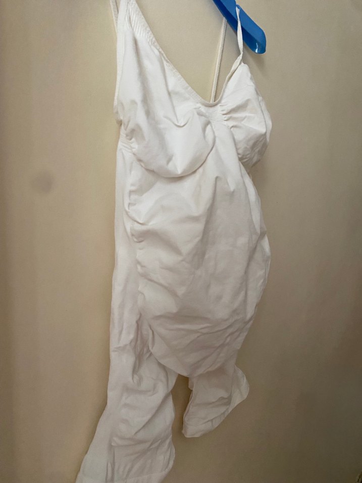 Beyaz İnce Askılı Hamile Korsesi - Görsel 3