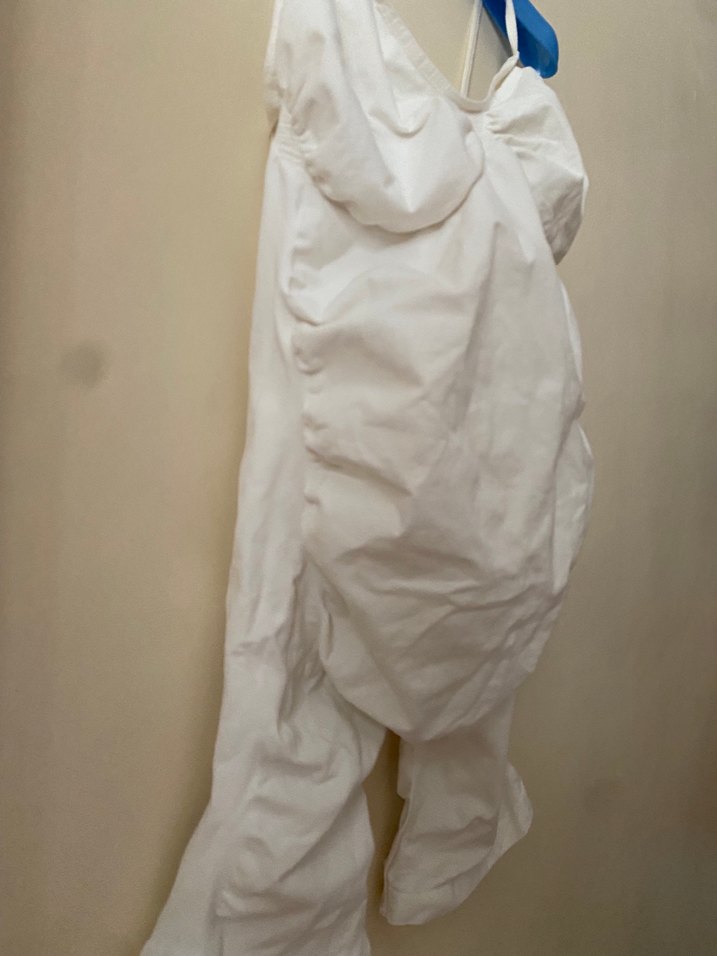 Beyaz İnce Askılı Hamile Korsesi - Görsel 2