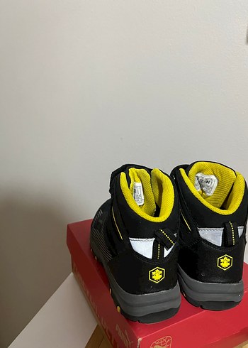 32 Beden Sarı Detaylı Erkek Çocuk Street Wear Bot