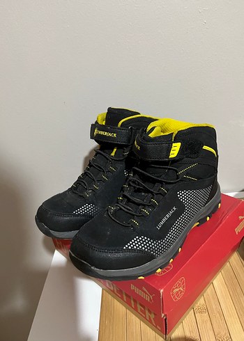 Lumberjack Sarı Detaylı Erkek Çocuk Street Wear Bot