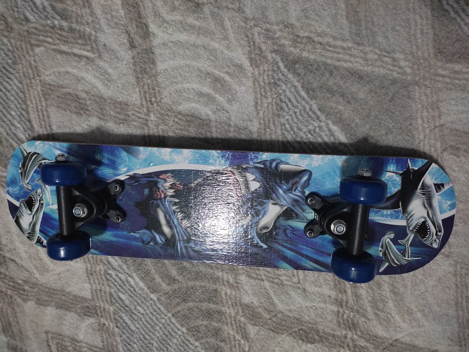 Koyu Mavi Çocuk Kaykay Tekerlekleri - Görsel 4