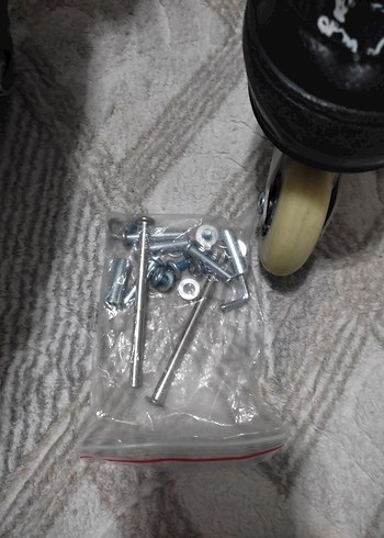 Siyah Yılan Desenli Erkek Kaykay Paten - Görsel 6