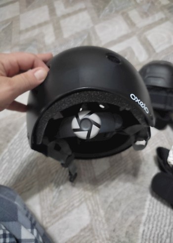 Siyah Desenli Motosiklet Dizlikleri Velcro - Görsel 6