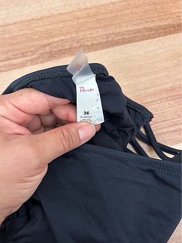 36 Beden siyah Renk Penti Yüksek Bel Siyah Bikini Altı