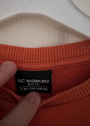Turuncu Oversize Erkek Çocuk Sweatshirt - Görsel 3