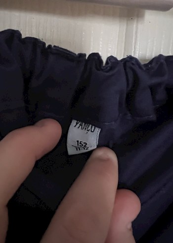 Erkek Çocuk Lacivert Bol Kesim Kot Şort - Görsel 2