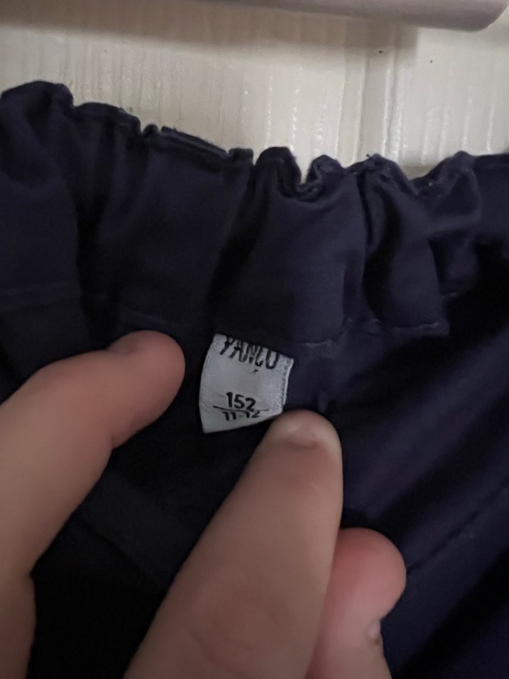 Erkek Çocuk Lacivert Bol Kesim Kot Şort - Görsel 2