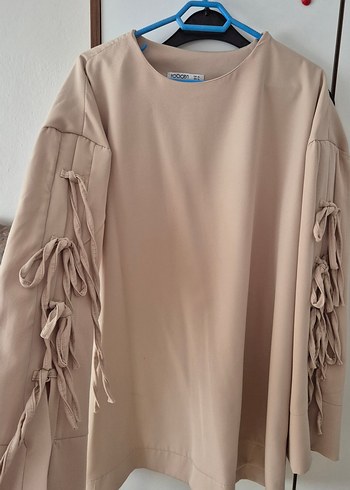 Salaş Kesim Bej Renk Kadın Takım - Görsel 2