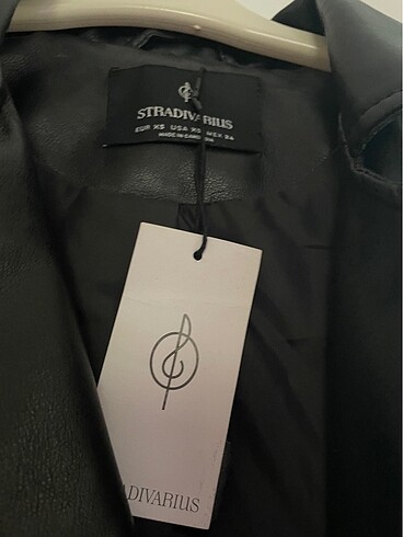 Stradivarius STRADİVARİUS DERİ YELEK