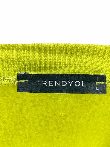 l Beden yeşil Renk Trendyol & Milla Sweatshirt %70 İndirimli.
