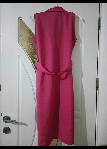 Günlük midi boy elbise - Görsel 3