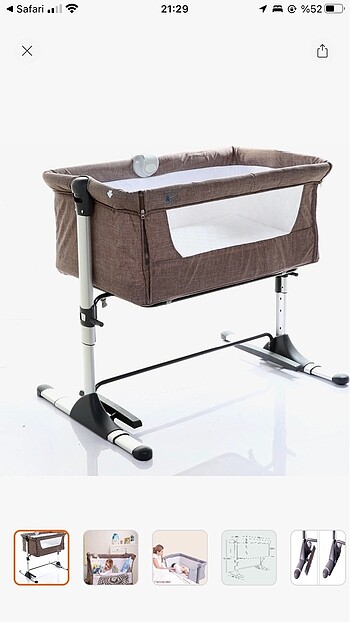 Baby plus safe side anne yanı beşik