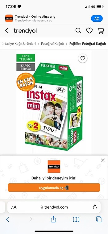 İnstax film