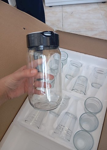 Paşabahçe su seti - Görsel 6