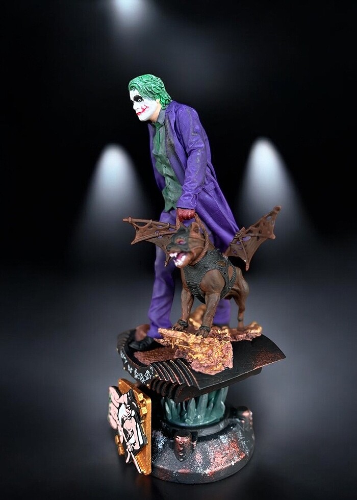 Büyük Boy Joker figür - Görsel 2