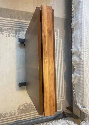 Koyu Kahverengi Katlanabilir yemek masası - Görsel 2